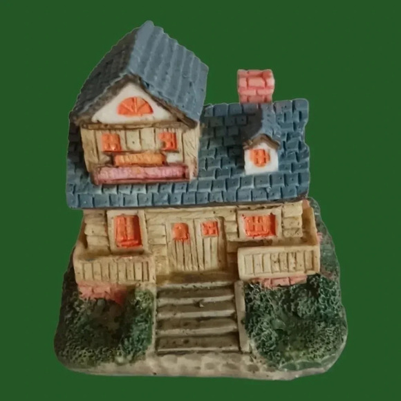 Vtg American collection lot of 7 miniature house - Picture 5 of 10